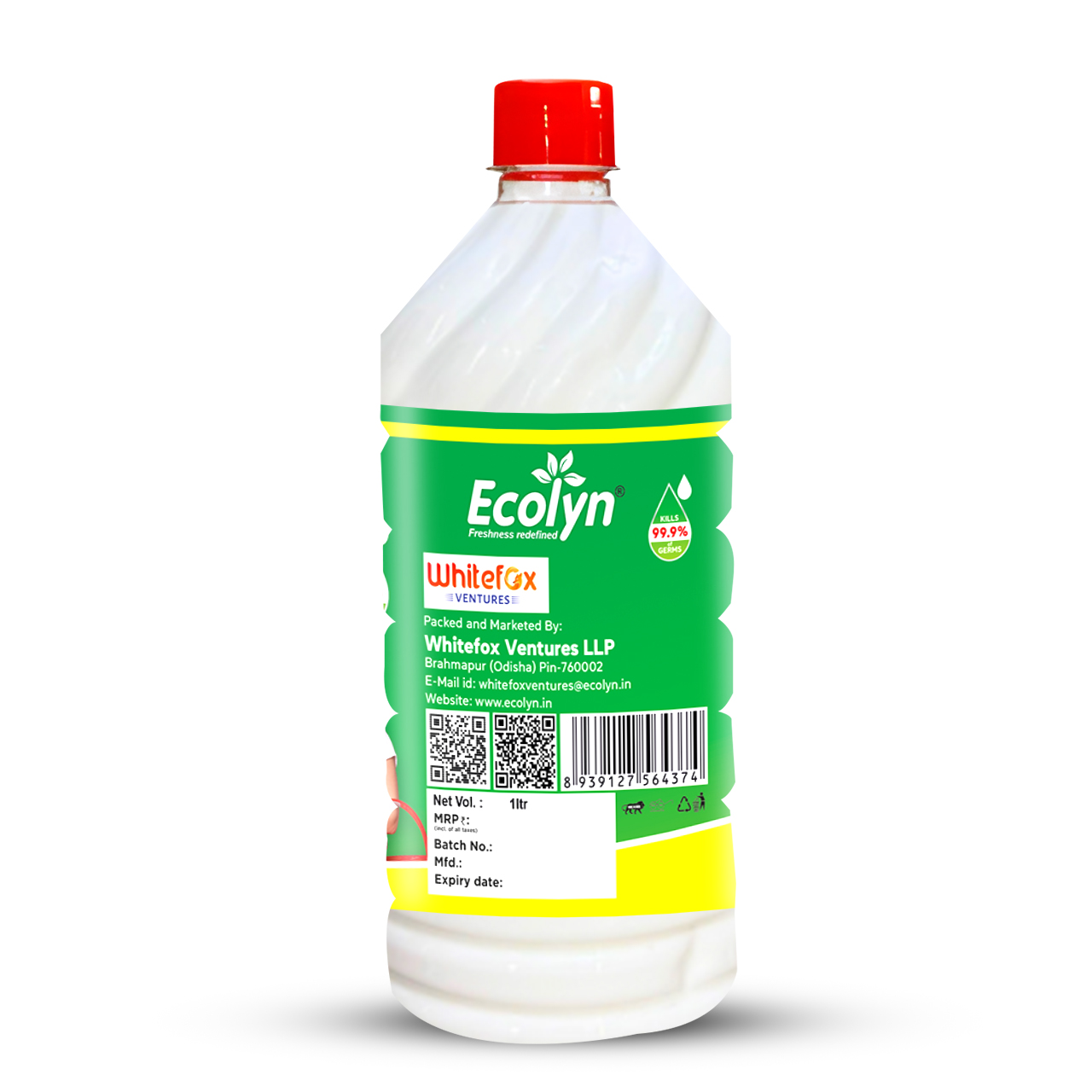 ECOLYN WHITE PHENYL(MOGRA FRAGRANCE)